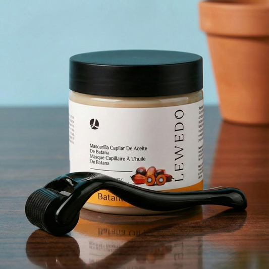 Lewedo Bloom Hair Mask + Derma Roller